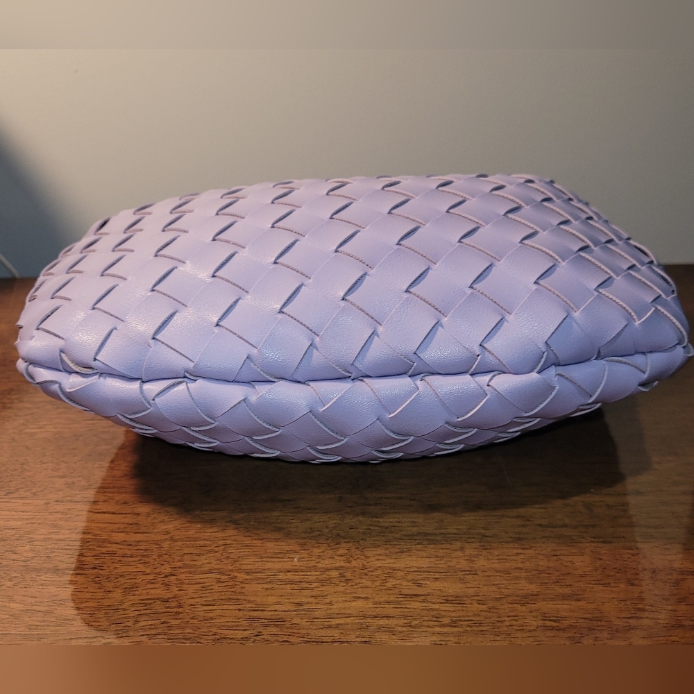 NWOT Lavender Urban Expressions Woven Bag - Picture 3 of 6